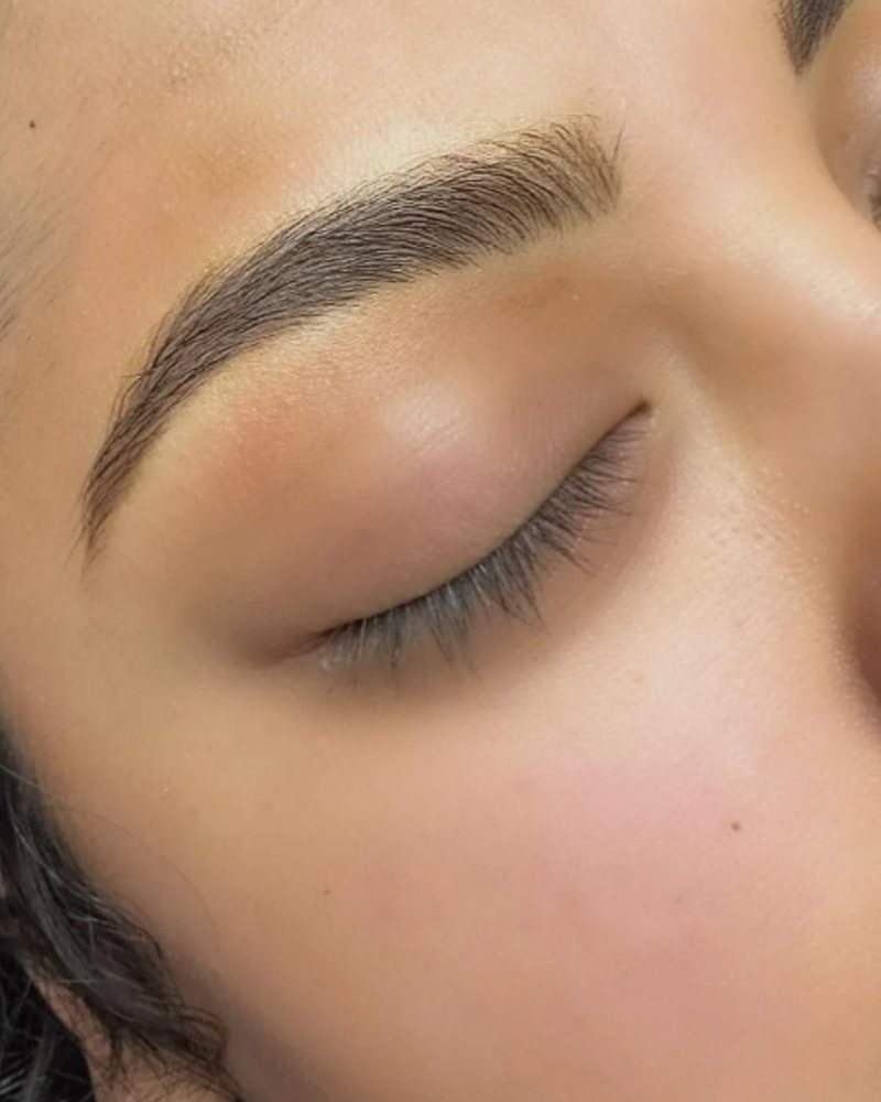 A finished permanent brow by Angela